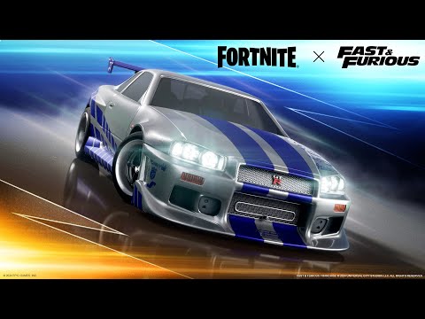 Drive the Fast & Furious Nissan Skyline in Fortnite