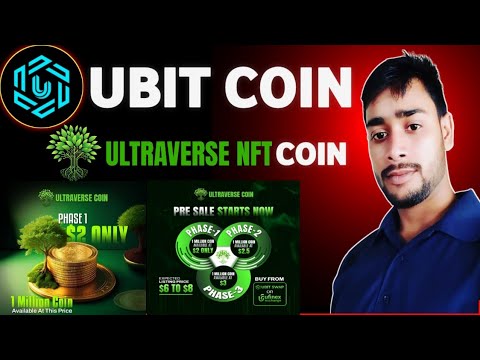 Ultraverse Coin update today | ubit coin price 1$ hit 🎯 Ubit Coin full Plan, ultavarse coin staking