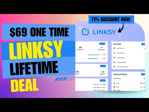 ⚡⛓️‍💥⚡Linksy Lifetime Deal | The Secret to Perfect Internal Linking | $69 Lifetime Deal | 71% Now