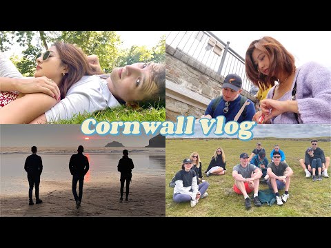 康沃尔VLOG｜电影一般的英国乡村海边旅行 和朋友们在一起太欢乐啦