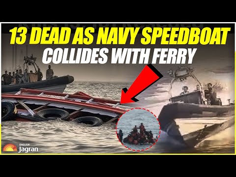 Mumbai Boat Accident | 13 Dead, Choppers Come To Rescue; Navy Speedboat Rams Into Ferry | News