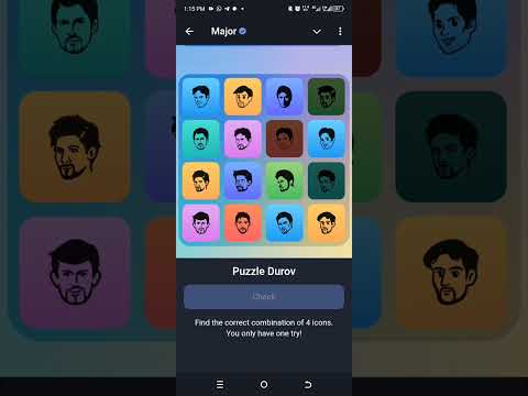 17 November - Major Puzzle Durov Solved Today#major #puzzle #telegram #airdrop #combo