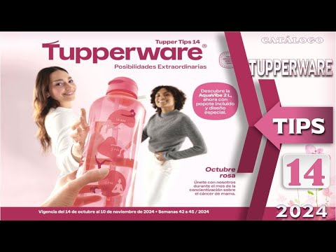 TUPPERWARE TIPS 14 2024 ➠ CATALOGO TUPPERWARE NUEVO