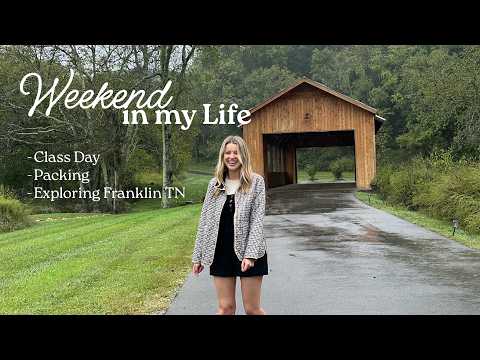 VLOG: girl's trip to Nashville, Southall Inn in Franklin TN, culinary class | weekend in my life