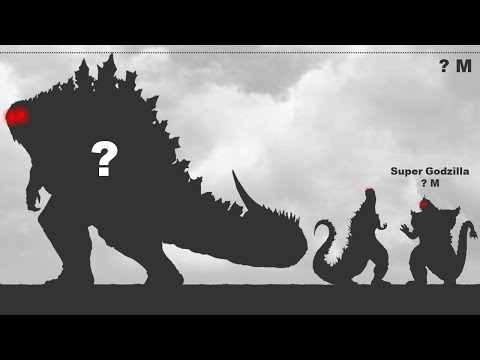 Monsterverse | Size Comparison (All Monsters) [2021]