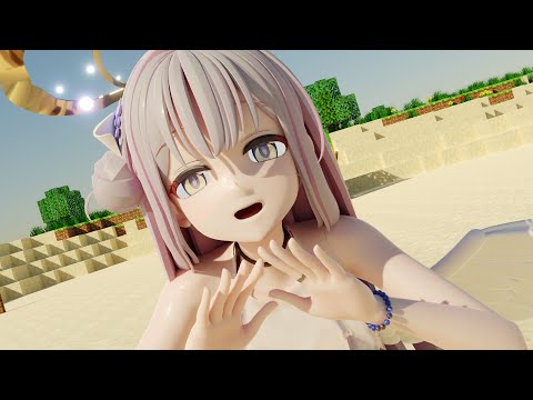 【Blue Archive MMD】ミカ Swimsuit Mika - galaxias!