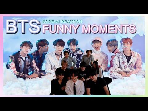 Koreans React To BTS Funny Moments🔥