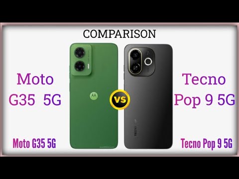 Moto G35 5G vs Tecno Pop 9 5G | #motophone