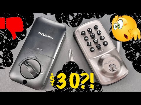 [1559] $30 Smart Lock is Mostly What You Expect… Cheap (LaView)