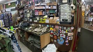 Visit to the Military Surplus Store!