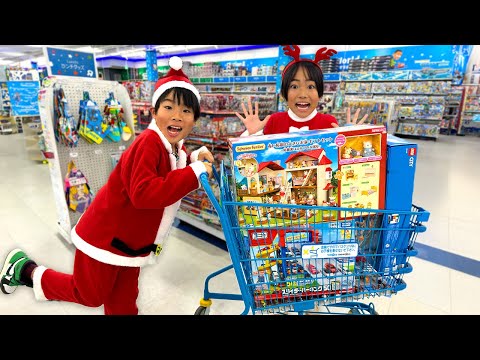 【寸劇】ミッション！地球のかえであーたんにクリスマスプレゼントを届けよう！　トイザらス　Kaede and Ahtan Merry Christmas story for kids