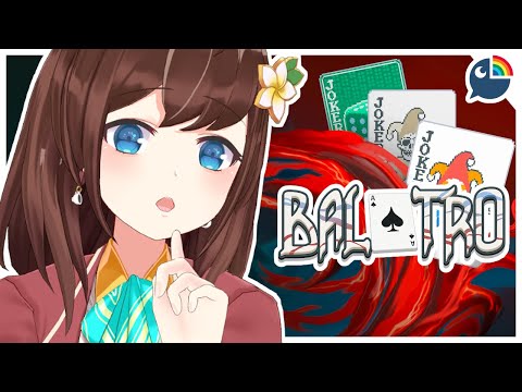 (Balatro) my brain hurts playing this but it's addicting【NIJISANJI | Hana Macchia】