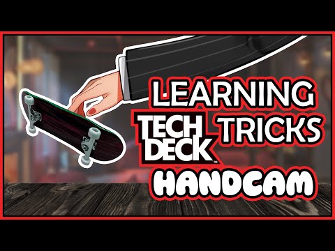 【Handcam Stream!】LEARNING RADICAL TECHDECK TRICKS【VAllure】