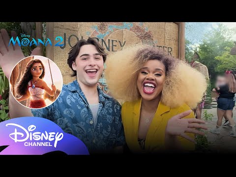 A Special Look at Moana 2 with the Cast of Descendants: The Rise of Red | @disneychannel