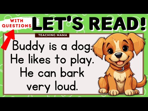 LET'S READ! | READING COMPREHENSION | PRACTICE READING ENGLISH FOR KIDS | TEACHING MAMA