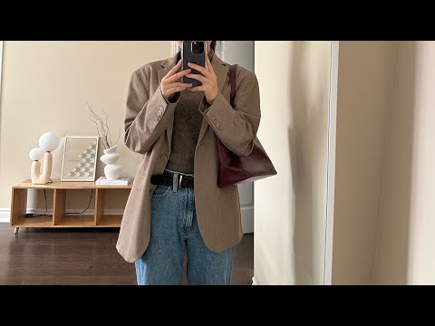 introvert diaries: Aritzia haul, new camera, and our wedding video