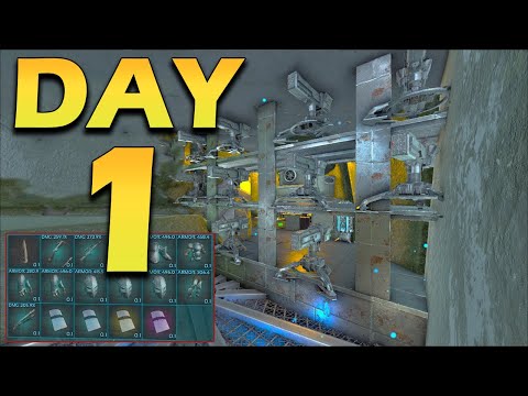 How A 10,000 Hour Solo Claims A Extinction Rathole Day 1! | Ark PvP