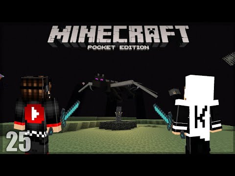 O FIM!! BATALHA CONTRA O ENDER DRAGON! - MINECRAFT SURVIVAL 1.19 #25 ( MINECRAFT BEDROCK )