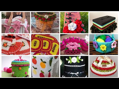 Maravillosas y hermosas ideas de patrones de crochet hechos a mano para decoraciones del hogar