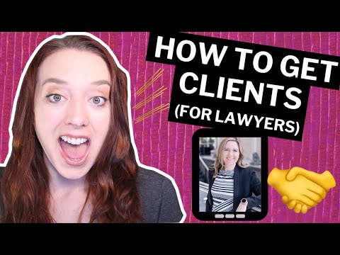 How to Get More Clients as a Lawyer | (How to Get Legal Clients!)