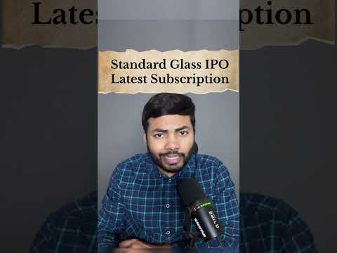 Standard Glass Lining IPO Latest Subscription🔥 Latest IPO GMP #shorts #ipoalert #ipo