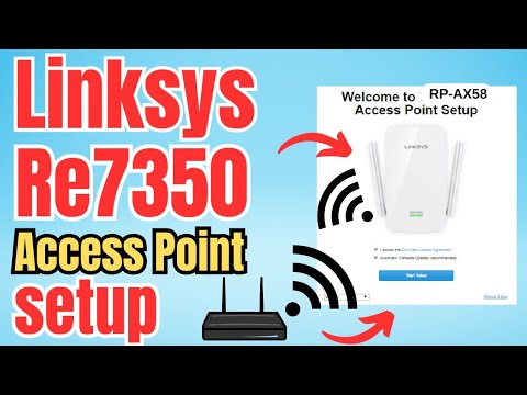 Setup Linksys Re7350 Extender In Access Point Mode | Devicessetup