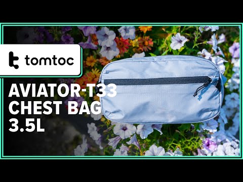 tomtoc Aviator-T33 Chest Bag 3.5L Review (2 Weeks of Use)