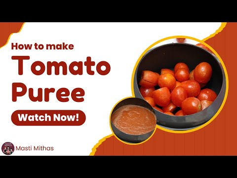 Homemade Tomato Puree