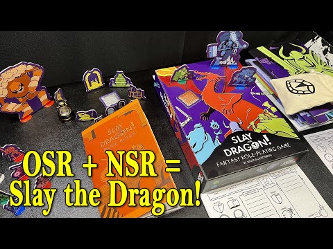 Slay the Dragon - an OSR / NSR fantasy RPG (crowdfunding preview)