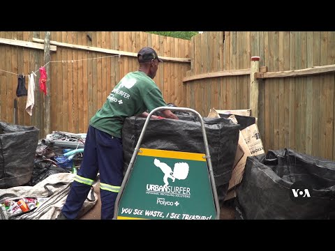 South African collaboration pioneers professionalization of waste picking | VOANews