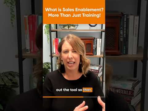 What is Sales Enablement? More Than Just Training! 🚀