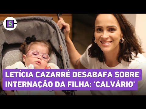 Esposa de Juliano Cazarré desabafa em nova internação da filha: 'Calvário'