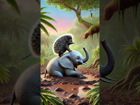 Baby Elephant's Story Melody: Kindness Adventure #cute #music #3d #babyelephant #elephant