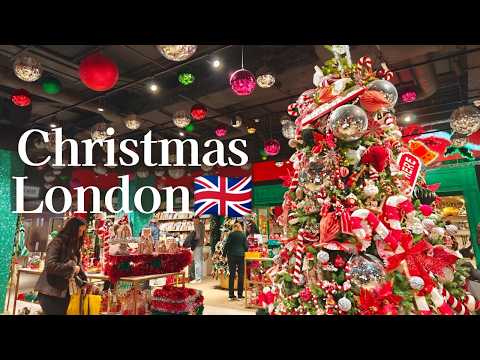 Christmas Shopping in London 🎄 2024 │ Harrods, Fortnum & Mason, Liberty, Selfridges, John Lewis