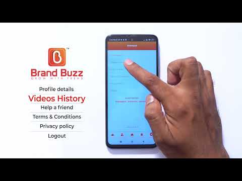 Tutorial on how to create an account on the Brand Buzz app