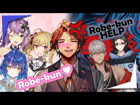 Roberu was just vibing with his voice pack collection but had to go rescue the bois【Holostars EnSub】