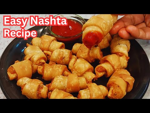 बारिश के मौसम में बनाये आसानी से आलू का कुरकुरा चटपटा नाश्ता | Potato snacks/Nashta Recipe