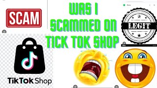 tick tok shop pick up was I scammed? #ticktock #scammed #pickup