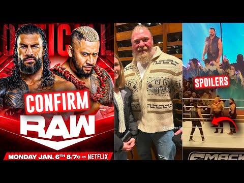 *OFFICIAL* Tribal Chief Vs Tribal Chief CONFIRMED For Raw NETFLIX | Brock Lesnar SPOTTED, SmackDown