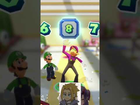 Luigi Helps Waluigi! Biggest Roll!【Super Mario Party Jamboree】#shorts #gaming #marioparty #vtuber