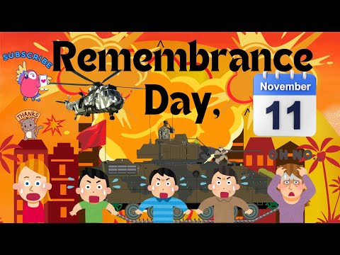 Remembrance Day 11 November | Veterans Day 11 November Song | Educastle