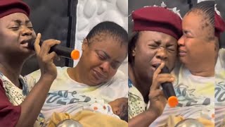 DAYO AMUSA IN TEARS AS ADEYINKA ALASEYORI SURPRISED HER WITH PRAISES AND WORSHIP TO GOD