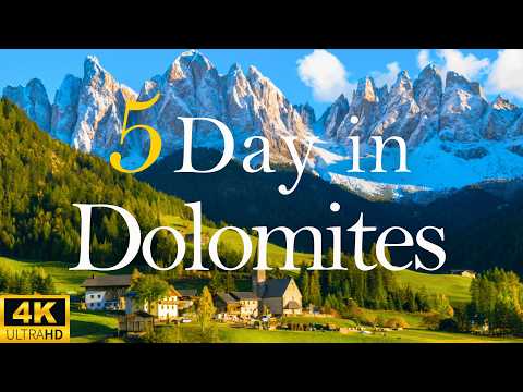 How to Spend 5 Days in DOLOMITES Italy Road Trip  | Travel Itinerary