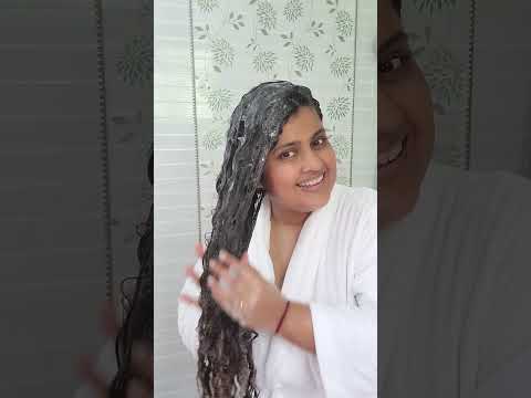 Curly Hair Routine with Earth Rhythm #shortsvideo #curlyhair #curlyhairroutine