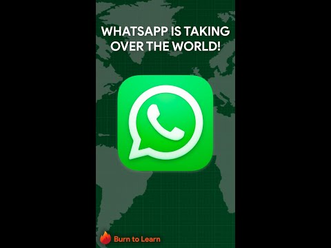 Whatsapp is taking over the world! Meta "Facebook" is still growing! #Shorts