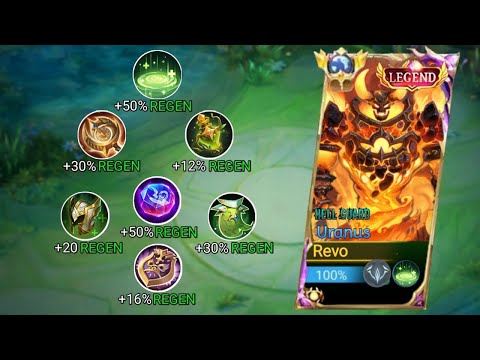 URANUS FULL REGEN BUILD!🔥NEW BEST BUILD FOR URANUS 2024