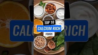 Top 10 Calcium-rich Foods #calciumdeficiency #calciumrichfood #strongbones