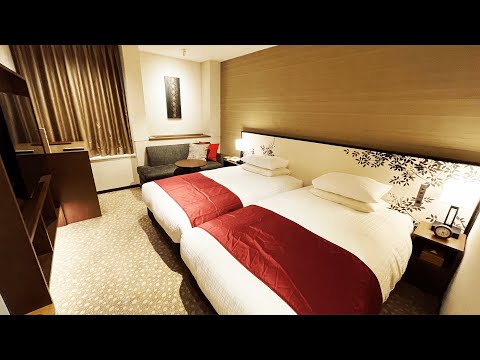 Travel to Japan's Luxurious&Modern Hotel in Tokyo surrounded by books📚 | Shiba Park Hotel