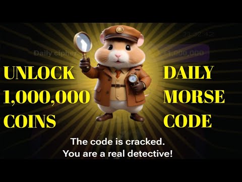 Hamster Kombat Daily Cipher Morse Code, Claim 1m Coins Today JUNE 14, 2024