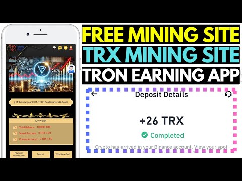 New TRX Mining Site | Best TRON Investment Platform Today | Free TRX Earning Apps in 2025